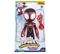 Marvel Spidey and His Amazing Friends, Figurine Miles Morales : Spider-Man Format géant pour Enfants à partir de 3 Ans