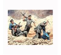 Figurine militaires Combat marins soldats soviétiques contre soldats allemands 1942