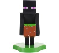 Figurine Minecraft Enderman - EXQUISITE GAMING - Cable Guys - Support écouteurs, smartphone ou petit accessoire - 11 cm