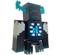 Figurine Minecraft Super Boss Warden - MATTEL - Gardien - Lumières et Sons de Combat - 6 Ans et +