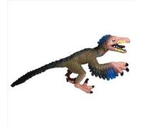 Bullyland 61312 Dinosaure Vélociraptor Mini Dinosaure Vélociraptor Env. 4,5 cm de Haut, Figurine Peinte à la Main avec Amour en PVC pour garçons et Filles pour Jouer imaginativement, Multicolore