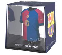 Figurine mini t-shirt FC Barcelone Lewandowki Banbo Toys