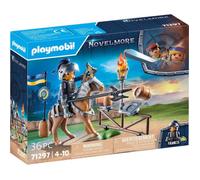 Playmobil Set 71297 Chevalier Novelmore avec arme, cibles et accessoires d'entraînement – Dès 4 ans