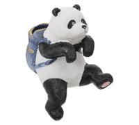 Figurine Miniature de Panda pour Aquarium, Décoration en Résine Créative | Ornement Suspendu pour Fish Tank, Bords Lisses, Effet Décoratif Solide