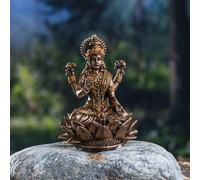 Figurine miniature en r sine repr sentant le dieu hindou Lakshmi de Pacific Giftware