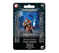 Figurine miniature - GAMES WORKSHOP - Adeptus Custodes Blade Champion - Warhammer 40,000 - Plastique - À assembler