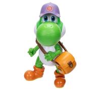 Jakks Pacific - Figurine Yoshi Super Mario Galaxy 12 cm avec chapeau, lunettes de soleil et sacoche