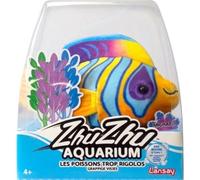 Lansay ZHU ZHU Aquarium - Crystal Le Poisson-Ange Royal - Peluche interactive dès 4 ans sans eau