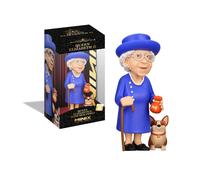 Figurine miniature - MINIX - MN24803 - Reine Elizabeth II avec son Corgi - PVC 12 cm - Sous licence officielle