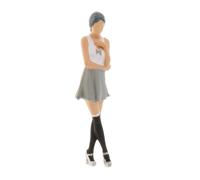 Figurine Miniature Peinte En Résine, 1:64, Modèle De Personnage De Pensée, Paysage De Rue, Parc, Décor De Bureau, Fournitures De Collection