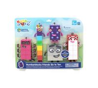 Learning Resources – Figurines Numberblocks 6 à 10 – Officielles dès 3 ans – Multicolore