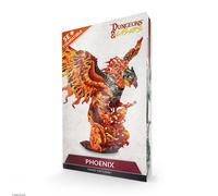 Figurine miniature Phoenix Dungeons & Lasers - Hauteur 155 mm (6,1 po) avec