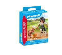 FERMIERE Chevre + CHEVREAU SPE+ PLAYMOBIL PLL71759