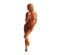 Figurine Miniature Pour Femme, Échelle 1/64, Personnage Poupée Pour Diorama, Disposition Des Chemins De Fer, Ensemble De Bricolage