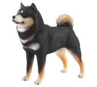 Figurine Miniature Shiba Inu En Pvc, Modèle De Jouet Réaliste, Mini Shiba Inu, Fabrication Soignée, Sculpture Shiba Inu, Jouets D'Apprentissage Pour Enfants
