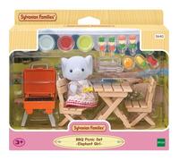 SYLVANIAN FAMILIES - La Fille Elephant et Son Set de Pique-Nique