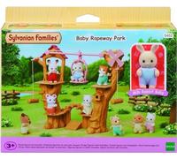Figurine miniature - SYLVANIAN FAMILIES - La tyrolienne des bébés - Henry le bébé lapin creme - Multicolore