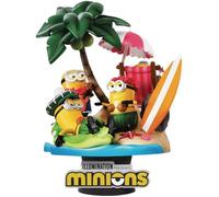 Les Minions - Diorama D-Stage Paradise 15 Cm