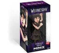 Figurine Minix Mercredi Addams en robe de bal 12 cm Multicolore G