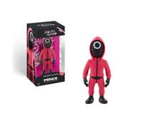 Figurine Minix - Squid Game - Masked Guard - 12 cm - PVC - Boîte d'exposition - Licence officielle Netflix