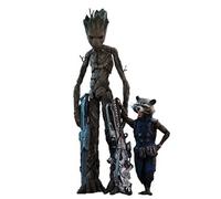 Figurine MMS476 - Marvel Comics - Avengers 3 : Infinity War - Groot & Rocket Deluxe Version