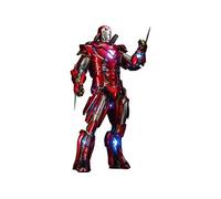 Hot Toys Figurine Movie Masterpiece 1/6 – Iron Man 3 Silver Centurion Mark XXXIII – version Suit-Up