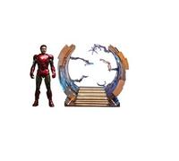 Figurine Hot Toys MMS688D53 Marvel Comics The Avengers Iron Man Mark VI & Suit-Up Gantry Multicolore G