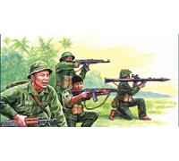 Figurine Modèle Plastique Vietnamiens Armée / Vietcong 1:72 ITALERI