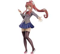 Figurine Monika - Figurine de manga en PVC - 18 cm - Style uniforme scolaire - Modèle de pose debout - Décoration de bureau - À collectionner pour les fans