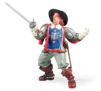 Papo - Figurine Porthos Réaliste - 3 Ans + - Collection Historiques - Jeu Créatif Mousquetaires - Idée Cadeau Jouet Fille Garçon