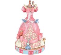 Disney Traditions Figurine Musicale Robe Cendrillon Rose