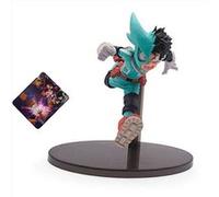 Figurine My hero academia Deku 10 cm avec tapis de souris G