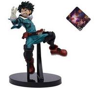 Figurine My Hero Academia Midoriya Izuku Deku Version de combat 17 cm avec tapis de souris G
