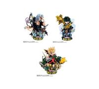 MegaHouse – Figurines My Hero Academia Petitrama EX Pack de 3 Type-Decision 9 cm