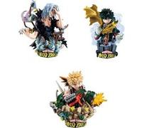 Megahouse My Hero Academia Petitrama EX Series pack 3 trading figures Type-Decision 9 cm