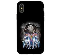 Figurine mystique licorne cheval conte de fées femme fille Coque pour iPhone X/XS