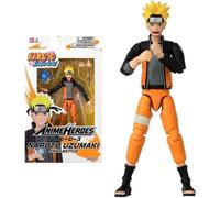 Figurine Naruto Shippuden Bandai Anime Heroes Naruto Uzumaki Final Battle 17 cm Jaune et noir