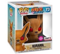Figurine Naruto Shippuden - Kurama Flocked Exclusive Oversized Pop 15cm