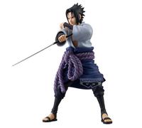 Banpresto Figurine d'action Sasuke Uchiha Naruto Shippuden - Grand 24 cm - BP89927P Multicolore - Figurine à Collectionner - Idéal pour Les Fans d'Anime