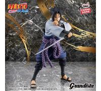 Banpresto Figurine d'action Sasuke Uchiha Naruto Shippuden - Grand 24 cm - BP89927P Multicolore - Figurine à Collectionner - Idéal pour Les Fans d'Anime