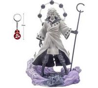 Figurine Naruto Uchiha Madara 26.5cm avec portes clés naruto G