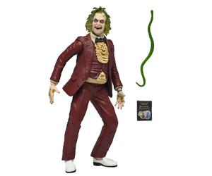 Figurine NECA Beetlejuice 1988 Red Tuxedo Marron 18 cm