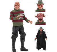 Figurine - NECA - Freddy Krueger - Retro - 20 cm - Rouge/Noir