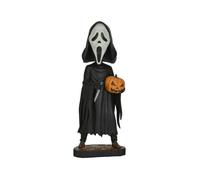 NECA Figurine Scream Head Knocker Ghost Face avec citrouille 20 cm