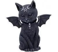 Nemesis Now – Statuette Malpuss Winged Occult Cat – Blanc – Plastique – Intérieur – 10 cm