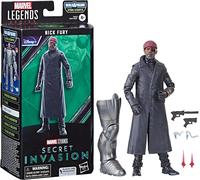Hasbro - Figurine articulée de collection Marvel Legends Series Nick Fury - 15 cm - Secret Invasion