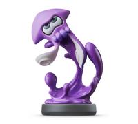 Amiibo Splatoon Calamar Inkling violet néon