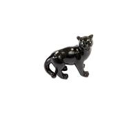 Figurine - NO NAME - Panthère Debout - Résine - 6 cm - Noir et Blanc