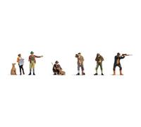 Figurine - NOCH - Chasseur et forestier peint - Multicolore - Intérieur - Mixte