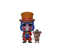 Funko Pop! and Buddy: The Muppet Christmas Carol - Gonzo with Rizzo - The Muppets - Figurine en Vinyle à Collectionner - Idée de Cadeau - Produits Officiels - Jouets pour Les Enfants et Adultes